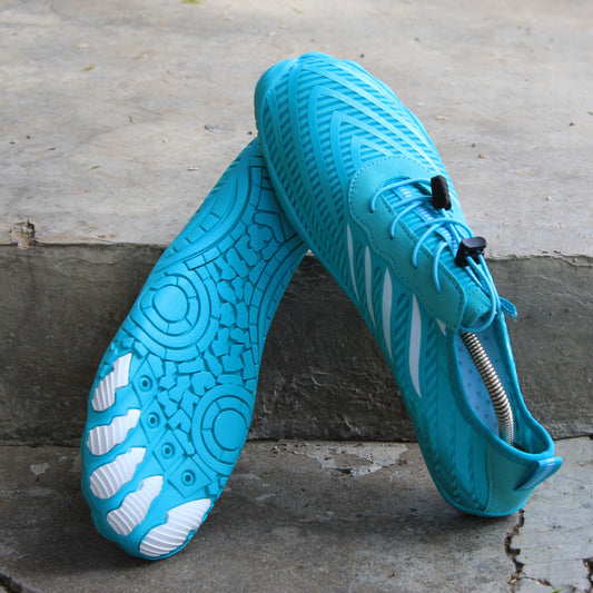 Moonlight Blue With White Accents