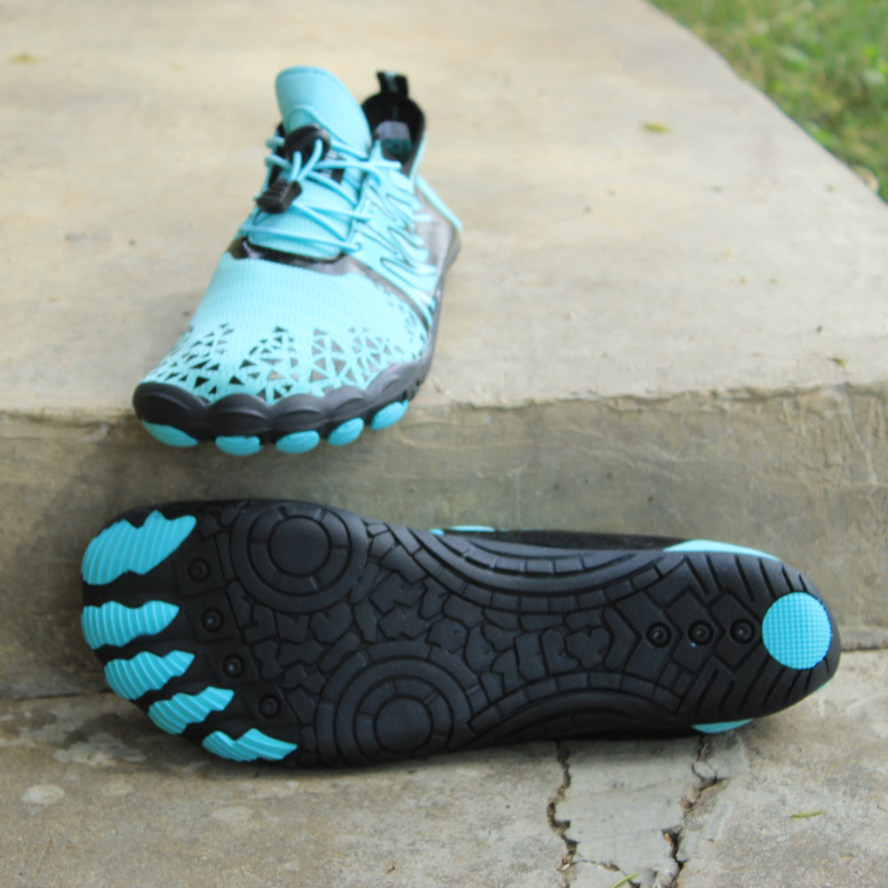 Moonlight - Blue and Black Barefoot Shoes